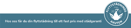 flyttstädningsakuten i älmhult slogan